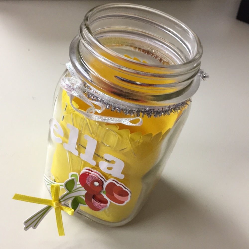 Cute diy mason jar